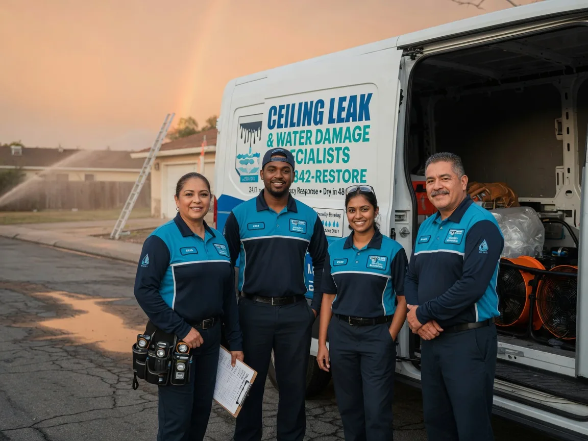 Ceiling Leak Cleanup company in Sheldahl, IA